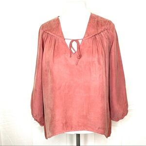 Young Fabulous Broke Peasant Tunic Blouse - M